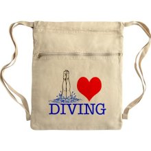 Love (Heart) Diving bag