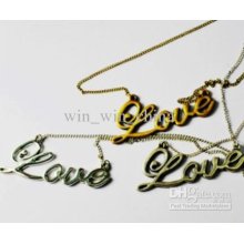 Lovers Love Vintage Pendant Necklaces Jewellery Brand D&l Jewelr