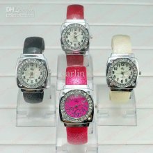 Luxury Women Watches Stylish Jewelled Dimond Quartz Analog Stainless