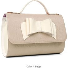 â˜…made In Koreaâ˜… Womens Cute Ribbon Handbag Bags Shoulder Bag Cross Baguette