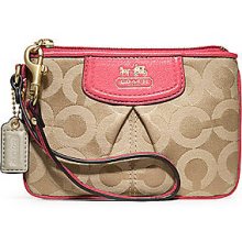 MADISON OP ART SATEEN SMALL WRISTLET