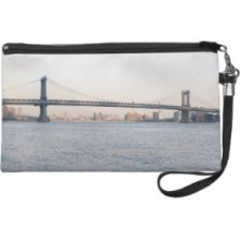 Manhattan Bridge Wristlet Purses