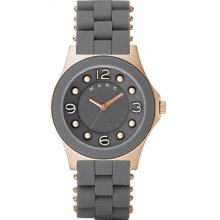 Marc Jacobs Pelly Grayand Rosegold Watch Mbm8584, In Box & Tags