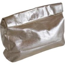 Marie Turnor - Lunch Metallic Leather Clutch