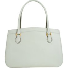 Mark Cross Porter Satchel - Light Gray