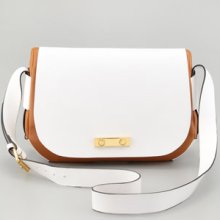 Marni Bicolor Leather Shoulder Bag