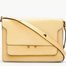 Marni Butter Yellow Leather Shoulder Bag