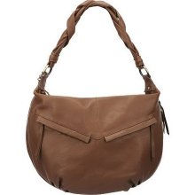 Maxx New York Expandable Nappa Leather Hobo - Mocha - One Size