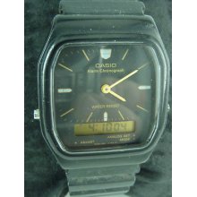 Mens Gents Casio Aq-45 Japan Quartz Watch Analogue & Digital