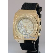 Men's JoJino Yellow Gold Diamond Watch