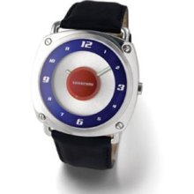 Mens Lambretta Brunori Leather Target Watch - Target