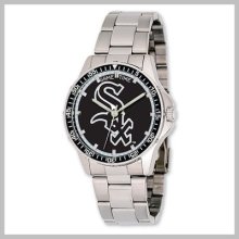 Men's Mlb Stainless Steel Chicago White Sox Coach Watch