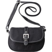 Merona Handbag Black Crossbody Purse