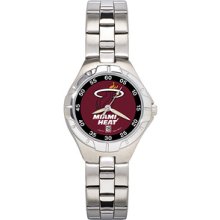 Miami Heat Ladies Stainless Pro II Watch