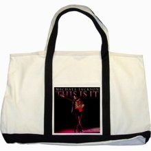 Michael Jackson This Is It Collectible Photo Quality Two Tone Tote Bag