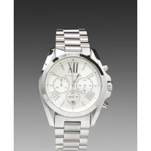 Michael Kors Bradshaw Watch in Metallic Silver