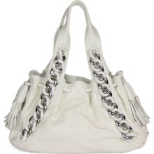 Michael Kors White Chain Link Bag