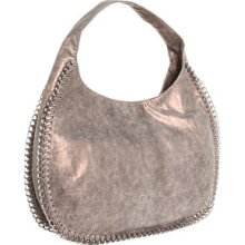 MICHAEL Michael Kors Chelsea Slouchy Shoulder Bag - Nickel