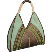 Mint Green Melie Bianco Oversized ''Tribal Hobo''