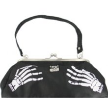 Misfits Handbag Hands Satin Clutch Purse