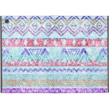 Mod Glitter Teal Aztec Diamond Geometric Pattern Cases For Ipad Mini