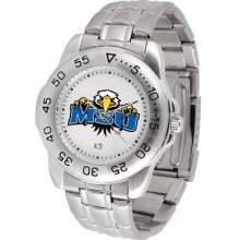 Morehead State University Men's Stainless Steel Logo Watch