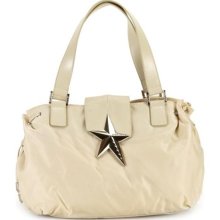 Mugler by Thierry Mugler Cream With Tassels Shoulder Bag ...