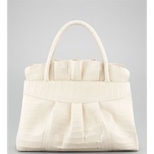 Nancy Gonzalez Ruffle-Top Tote Bag