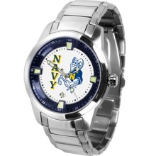 Navy Midshipmen Titan - Stainless Steel Band Watch