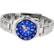 NCAA University of Kansas Ladies Watch COMPLM-AC-KSJ - DEALER