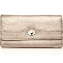 New DirectionsÂ® Pewter Better Than Leather File Master Clutch