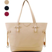 Newest Design Large Capacity Tassel Stylish Tote/Shoulder Bag 3 Colors