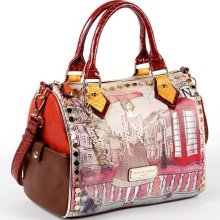 Nicole Lee Suzy'S Collection Kayla Convertible Satchel