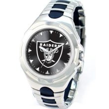 Oakland Raiders Victor Series Watch - Nfl-vic-oak