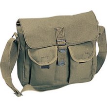 Olive Drab Ammo Shoulder Bag