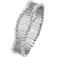 Oliver Weber Bracelet Move Rhodium Crystal