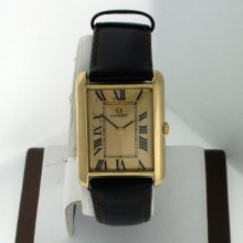 Omega 18k Gold Vintage Tank Pre-owned