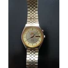 Orient Automatic Watch With Day And Date 469je6-80 Ca