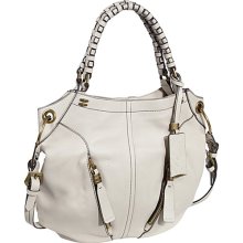 orYANY Gwen Woven Strap Shoulder Bag Bone