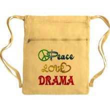 Peace Love Drama bag