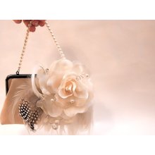 Pearl Purse Handle (option exclusive to ANGEE W. Clutch Bag Owners)