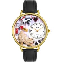 Personalized Veterinarian Unisex Watch - Black Padded