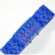 Plastic Fashion Inspired Led Watch Womens And Mens Digital Wristwatch