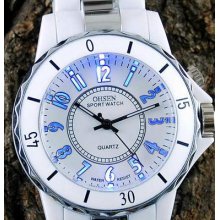 Power Of Fashion-> Cool Men's Wrist Watch Led+ Quartz Display Luminous Led Dial