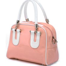 Pu Leather Tote Satchel Charming Fair Maiden Handbag Single Shoulder Bag