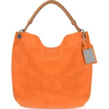 Ralph Lauren Collection Designer Handbags, Suede Bohemian Hobo