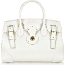 Ralph Lauren Collection Designer Handbags, Ricky Calf Leather Satchel Tote