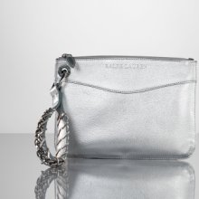 Ralph Lauren Metallic Wristlet Pouchette