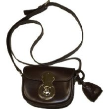 Ralph Lauren Women Small Cross Body Bag - Made in Italy (One size, Brown)