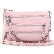 Rebecca Minkoff Mini 5-Zip in Petal Pink